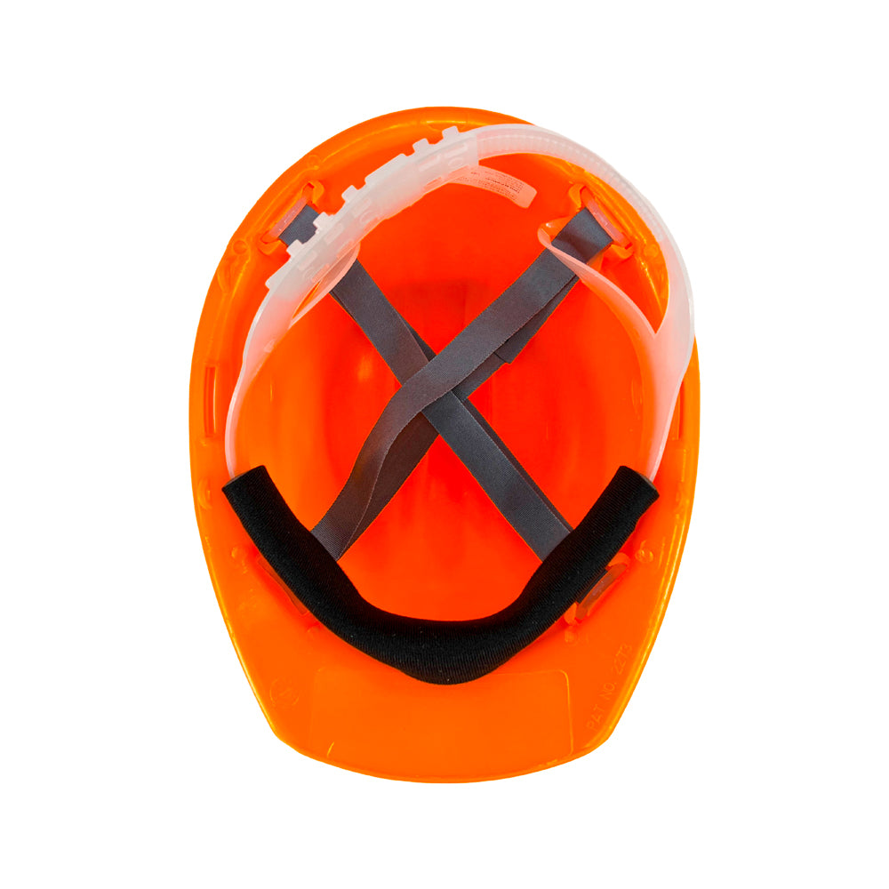 Casco Cachucha ajuste Intervalos Anaranjado