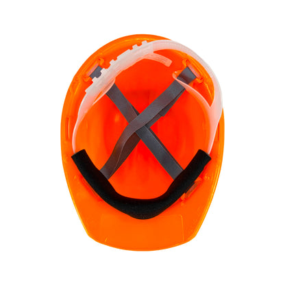 Casco Cachucha ajuste Intervalos Anaranjado