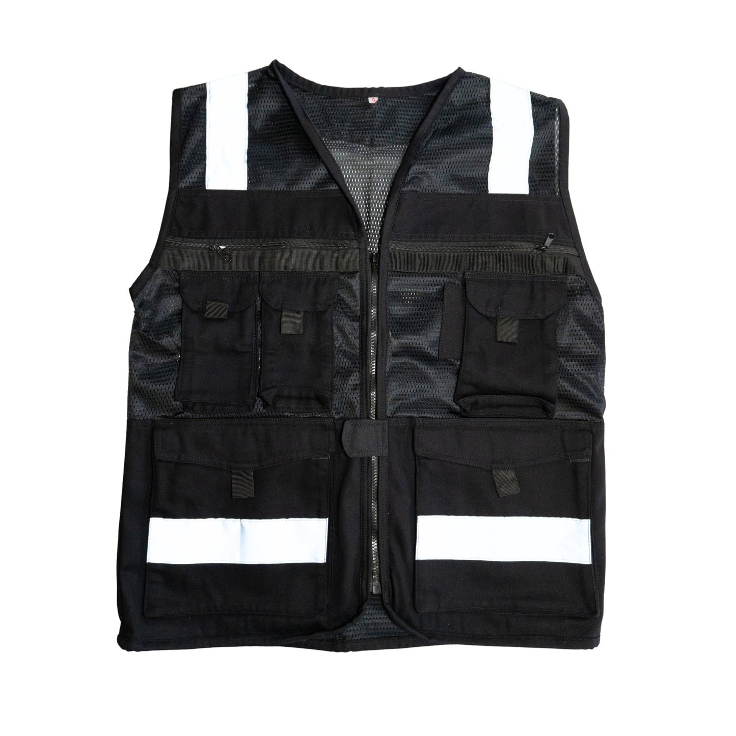 Chaleco Gabardina Tipo Cazador Negro