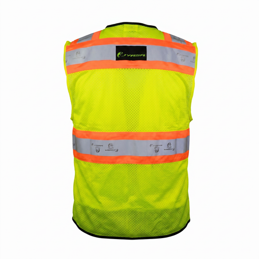 Chaleco de Seguridad Tipo Jersey Alta Visibilidad Amarillo/Negro