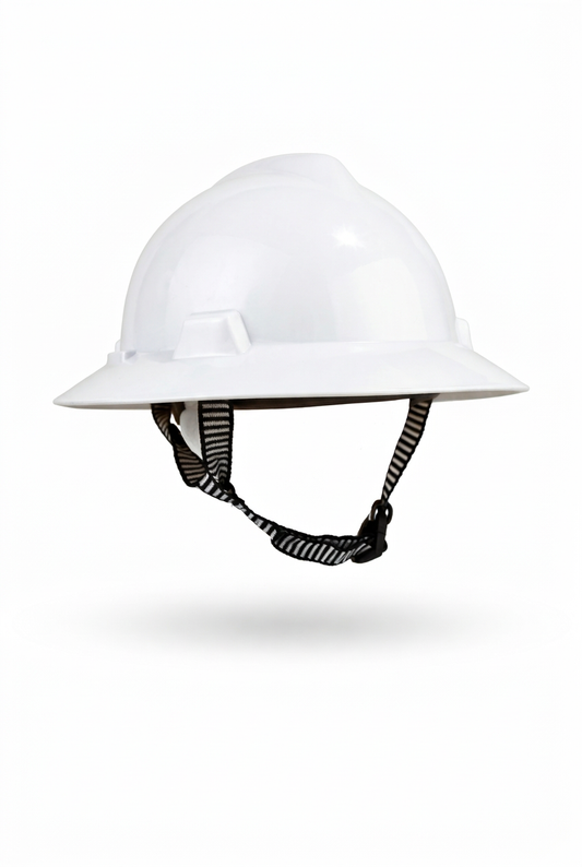 Kit Casco Blanco MSA + Barbiquejo Generico