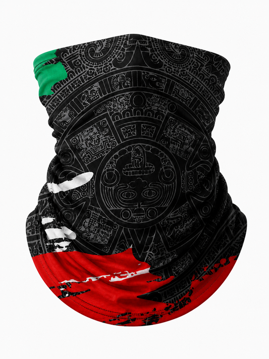 Buff con Diseño Negro Tricolor