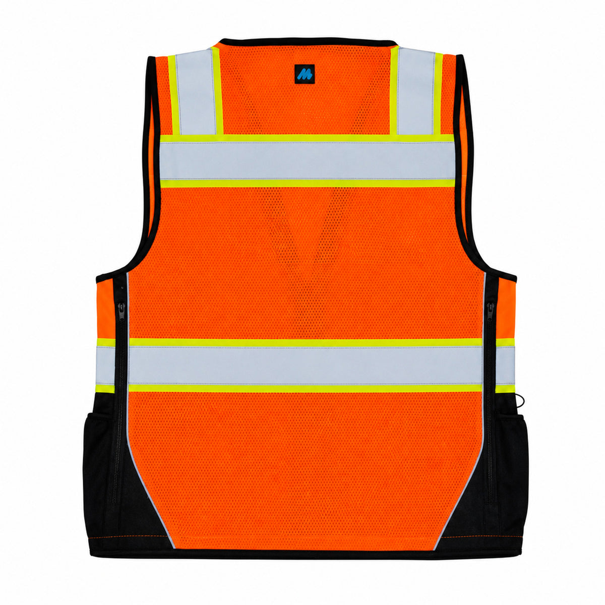 Chaleco de Seguridad Naranja Tipo 2 Alta Visibilidad Maxsafety Modelo Proguard