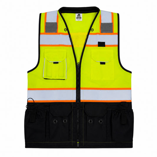 Chaleco de Seguridad Amarillo Tipo 2 Alta Visibilidad Maxsafety Modelo Proguard
