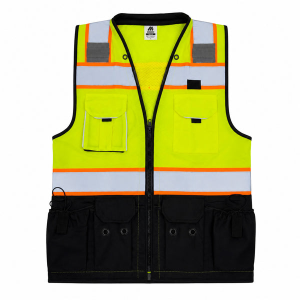 Chaleco de Seguridad Amarillo Tipo 2 Alta Visibilidad Maxsafety Modelo Proguard