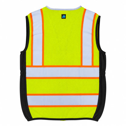 Chaleco de Seguridad Amarillo Tipo 2 Alta Visibilidad Maxsafety Modelo Fenix