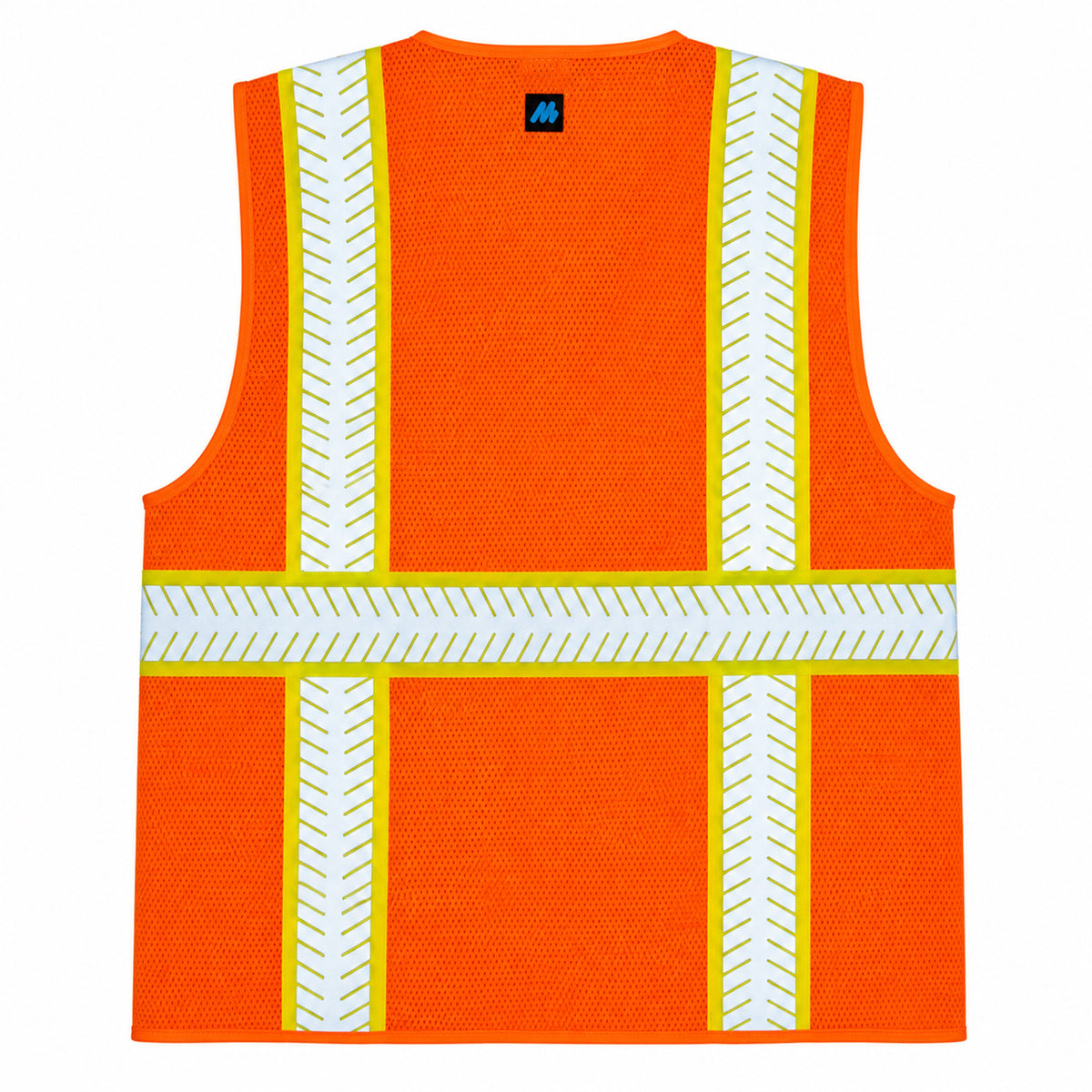 Chaleco de Seguridad Naranja Tipo 2 Alta Visibilidad Maxsafety Modelo Urban