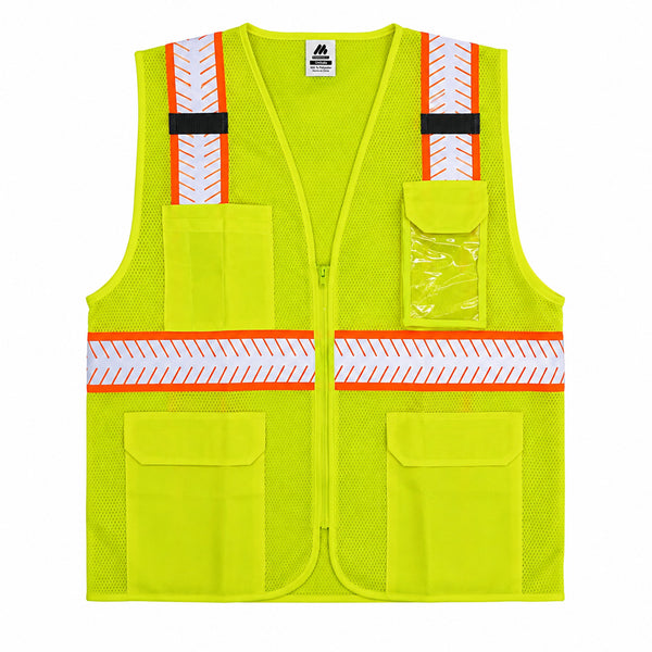 Chaleco de Seguridad Amarillo Tipo 2 Alta Visibilidad Maxsafety Modelo Urban