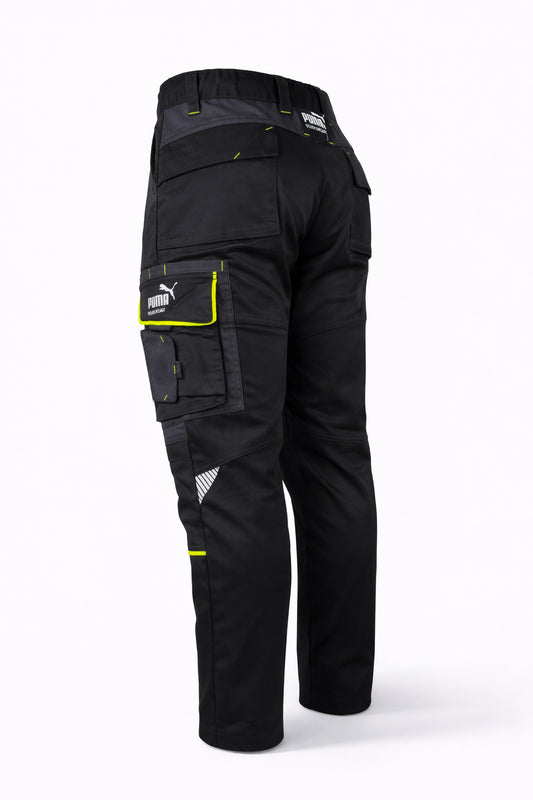 Pantalón Puma Work Precision Múltiples Bolsillos Color Negro