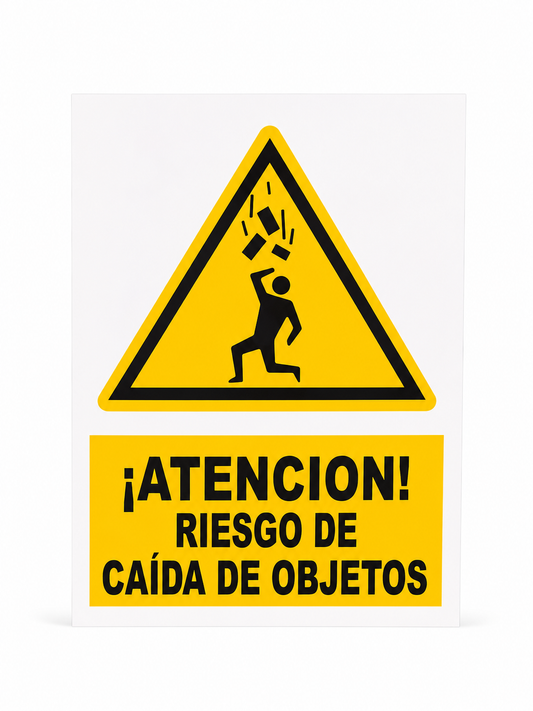 Señalamiento Riesgo de Caída de Objetos