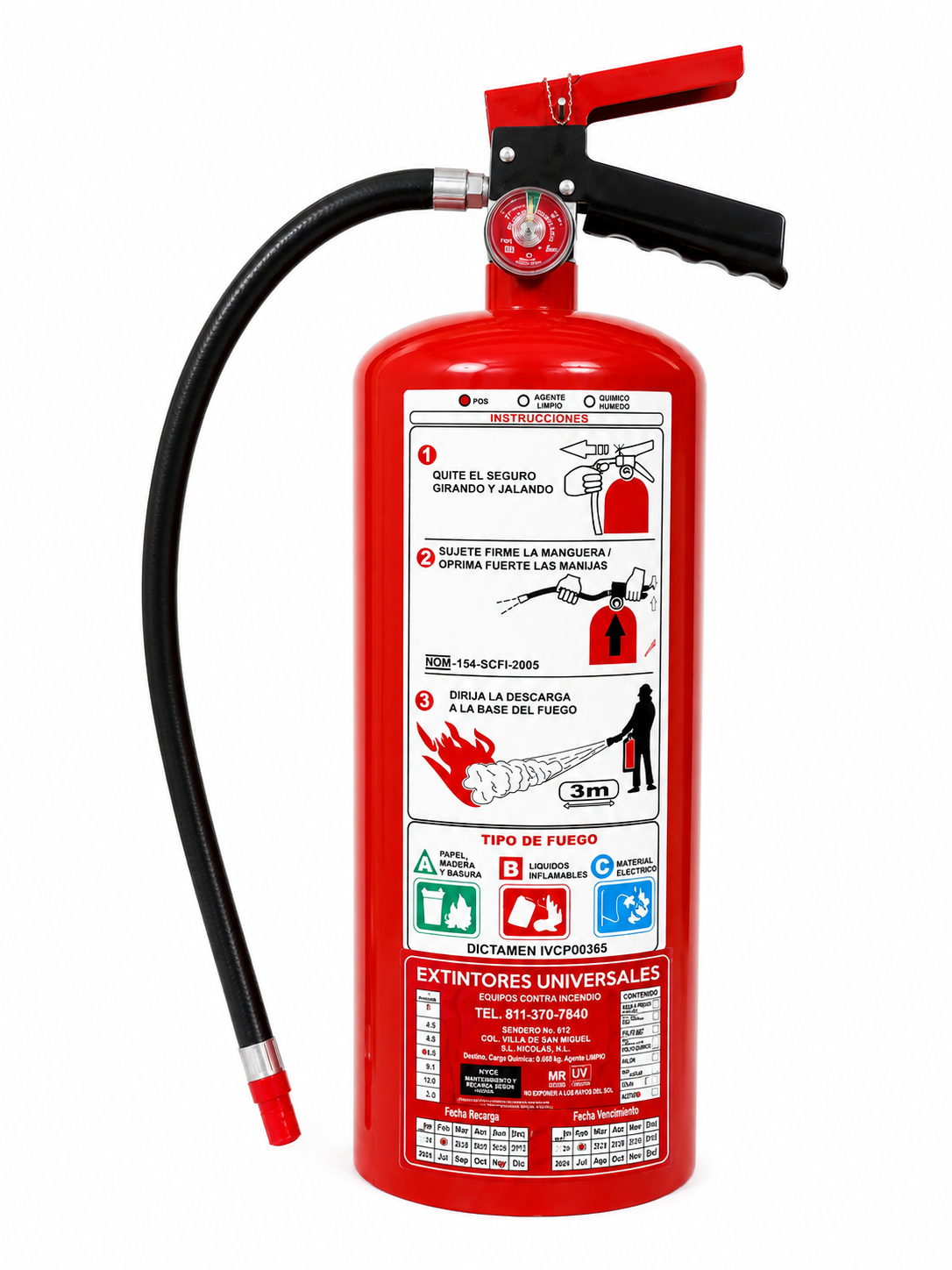 Extintor de 4.5kg