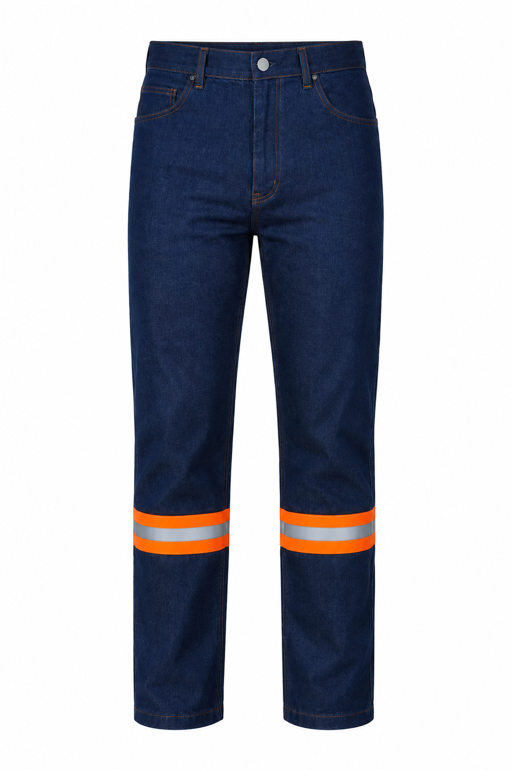 Pantalon de Mezclilla con Reflejante para Hombre