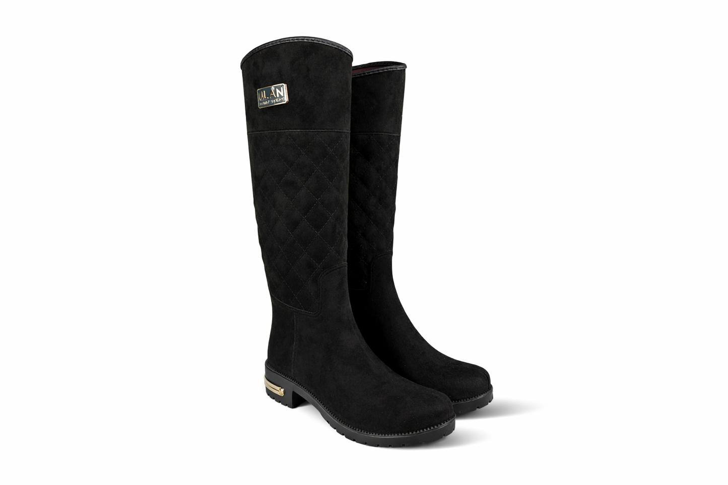 Bota De Lluvia Para Dama ULAN Color Negro