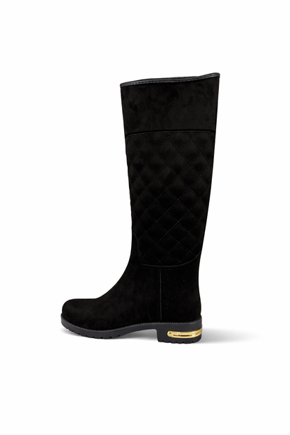 Bota De Lluvia Para Dama ULAN Color Negro
