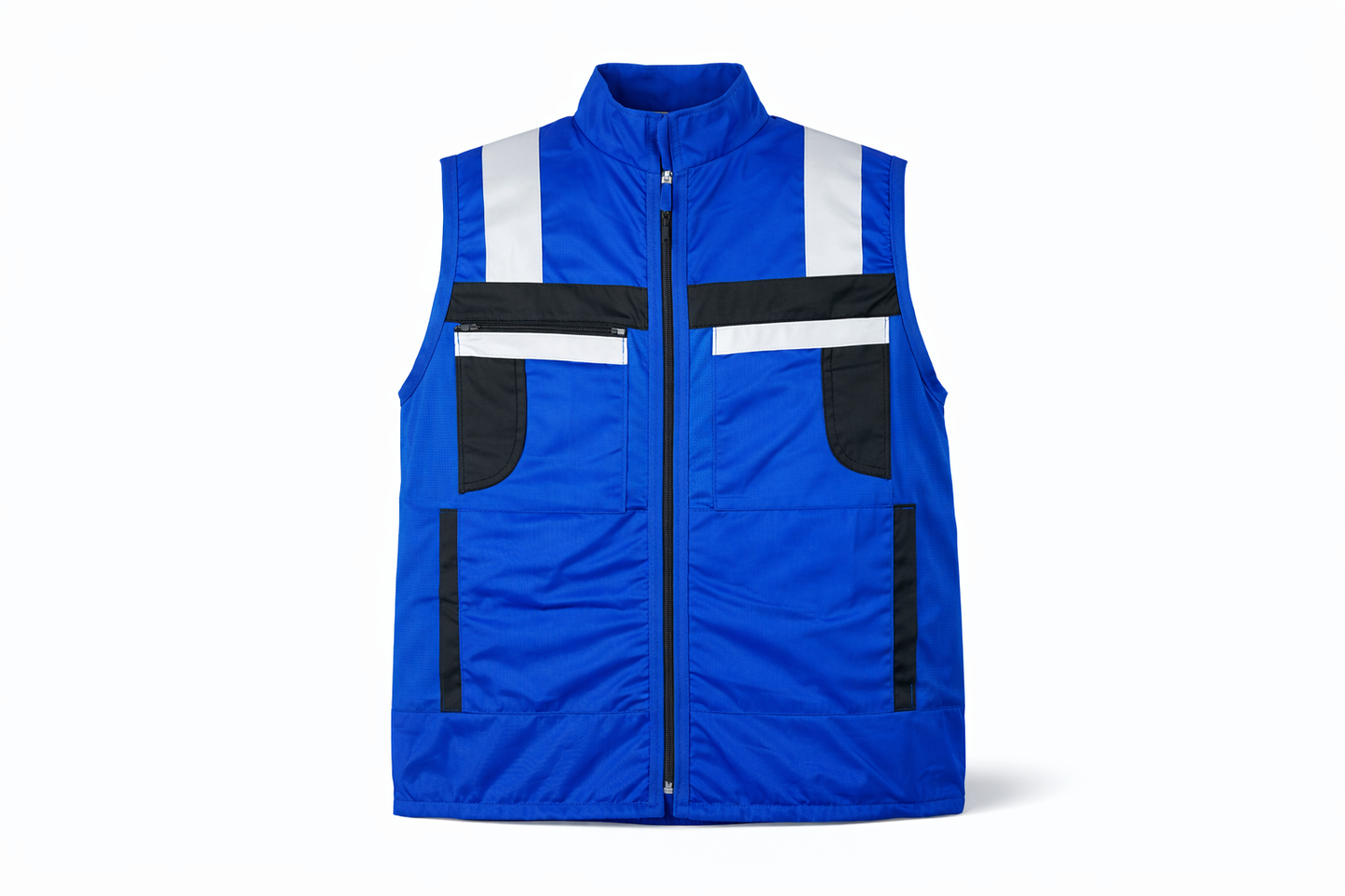 Chaleco De Seguridad Reflejante Jersey Azul