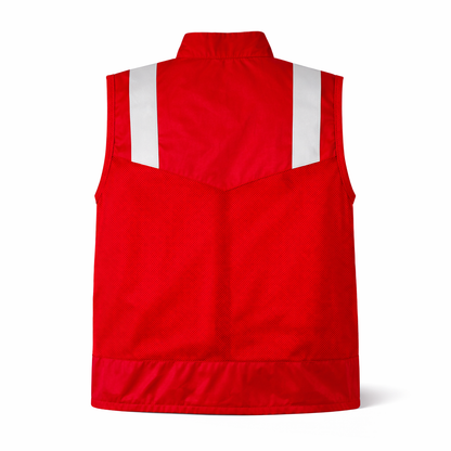 Chaleco De Seguridad Reflejante Jersey Rojo