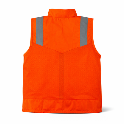 Chaleco De Seguridad Reflejante Jersey Naranja