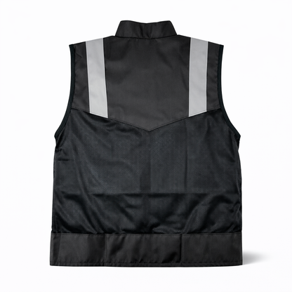 Chaleco De Seguridad Reflejante Jersey Negro