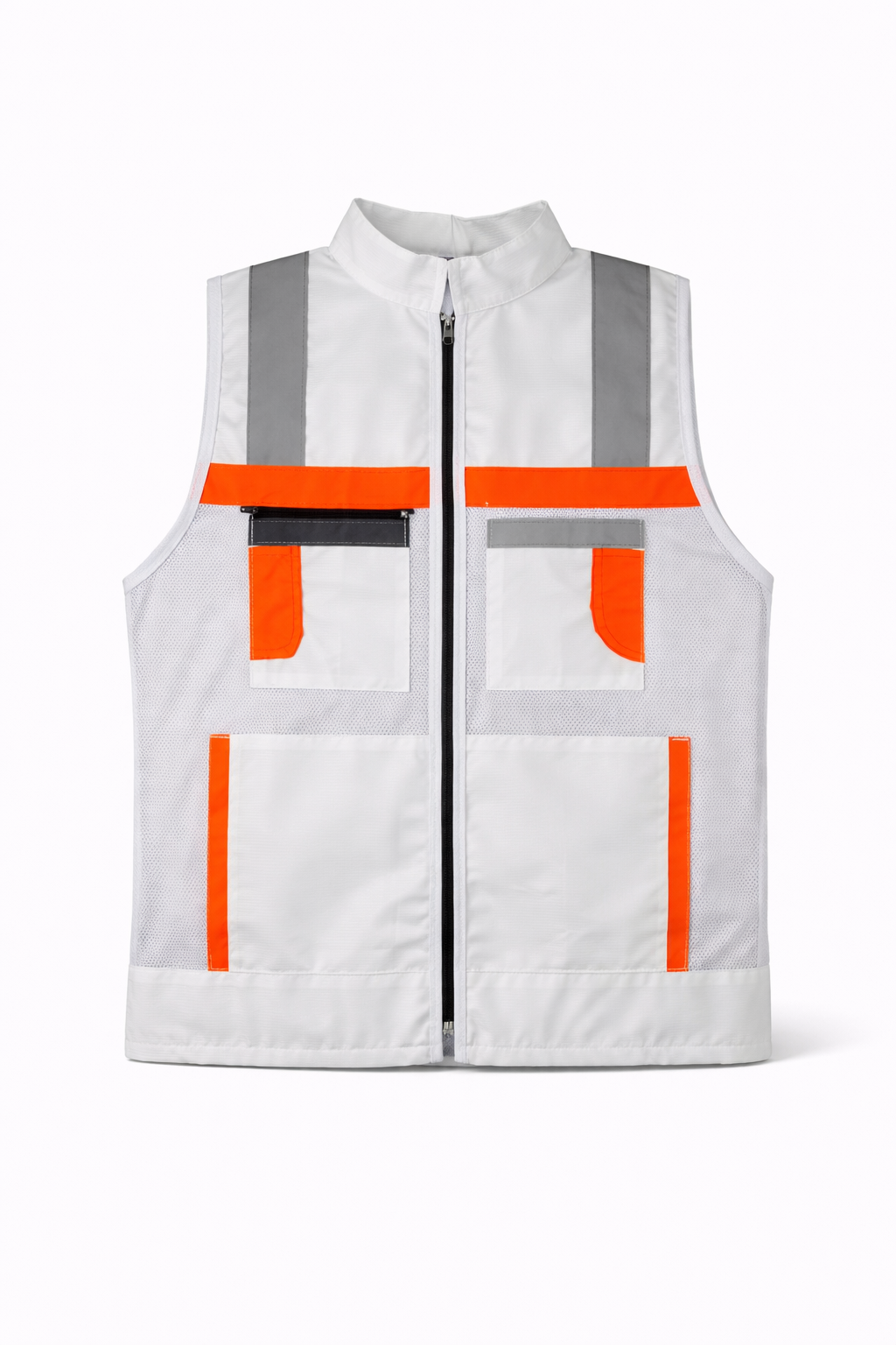 Chaleco De Seguridad Reflejante Jersey Blanco