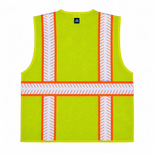 Chaleco de Seguridad Amarillo Tipo 2 Alta Visibilidad Maxsafety Modelo Urban