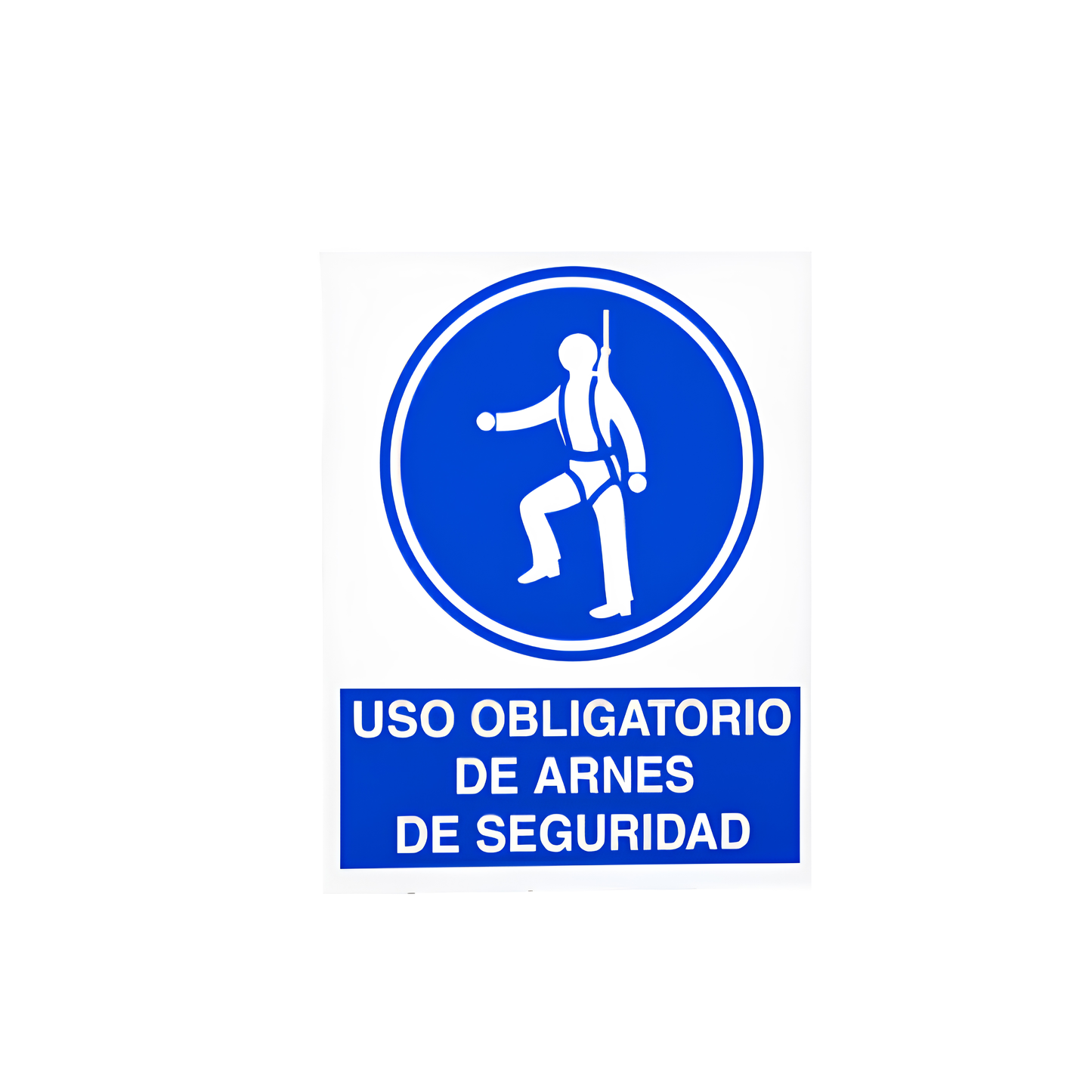 Señalamiento Uso Obligatorio de Arnes