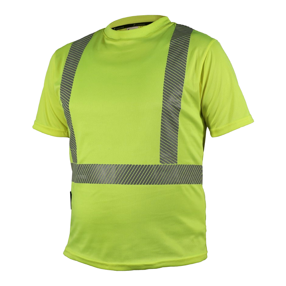 Camisa de cuello redondo de Alta Visibilidad