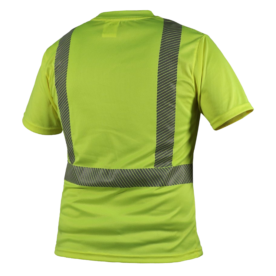 Camisa de cuello redondo de Alta Visibilidad