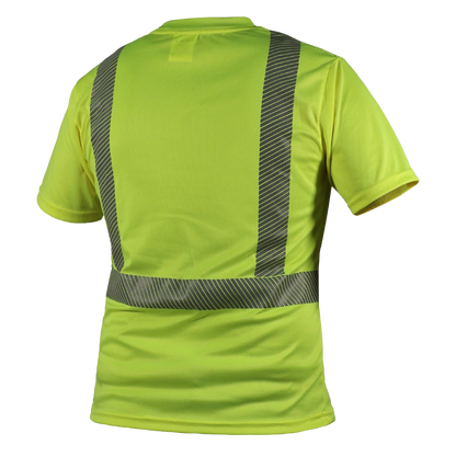 Camisa de cuello redondo de Alta Visibilidad