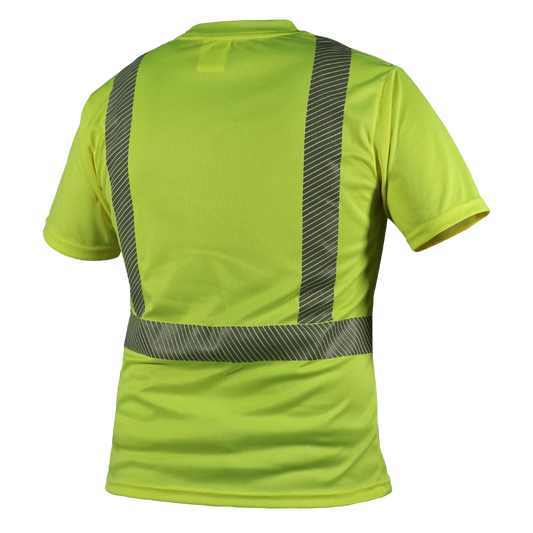 Camisa de cuello redondo de Alta Visibilidad