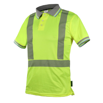 Camisa de cuello Tipo Polo de Alta Visibilidad