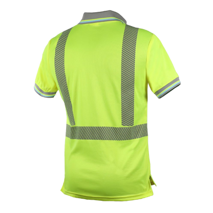 Camisa de cuello Tipo Polo de Alta Visibilidad