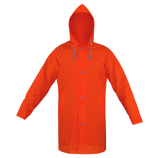 Impermeable Naranja JYRSA Tipo Gabardina