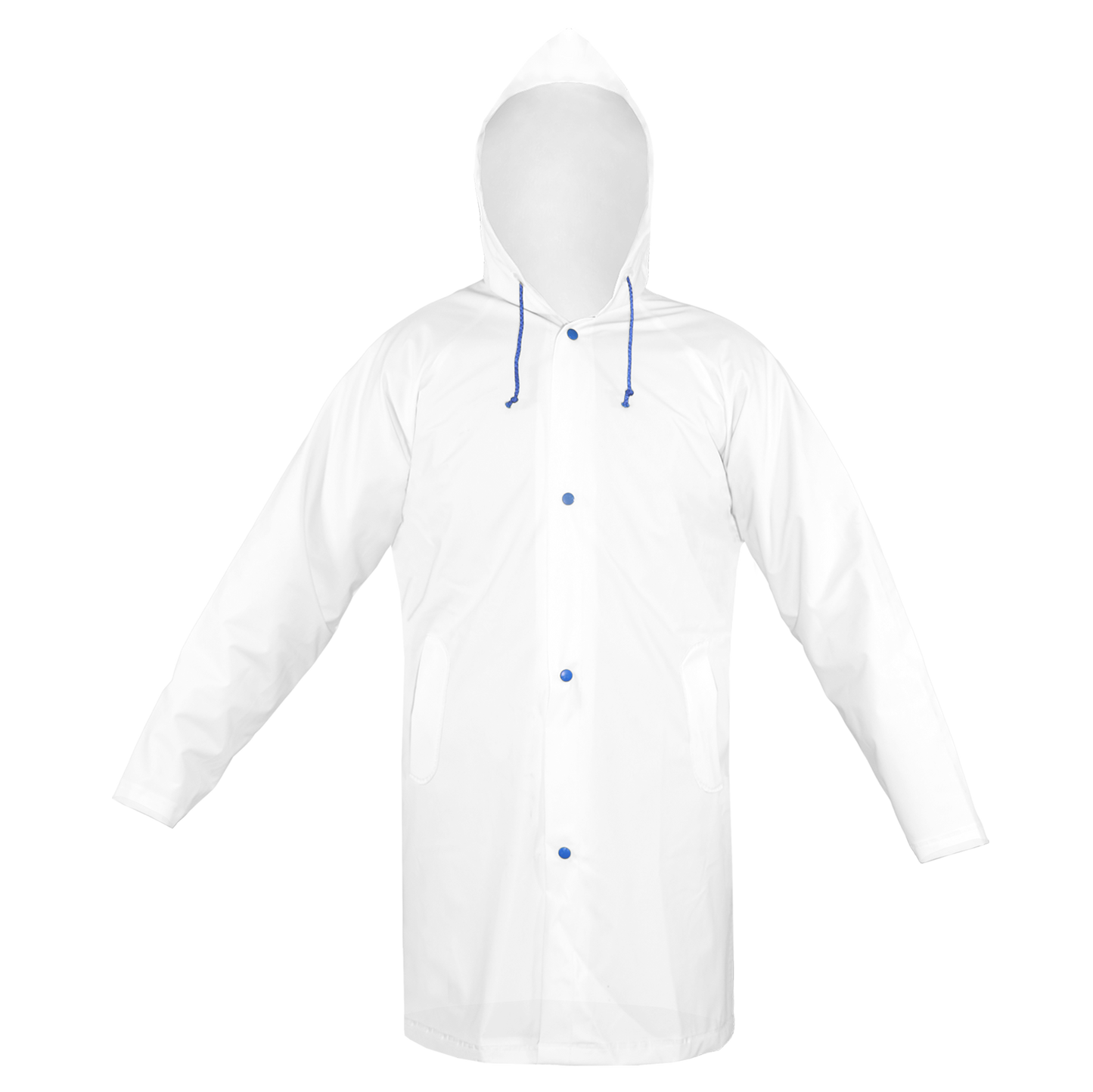 Impermeable Blanca JYRSA Tipo Gabardina