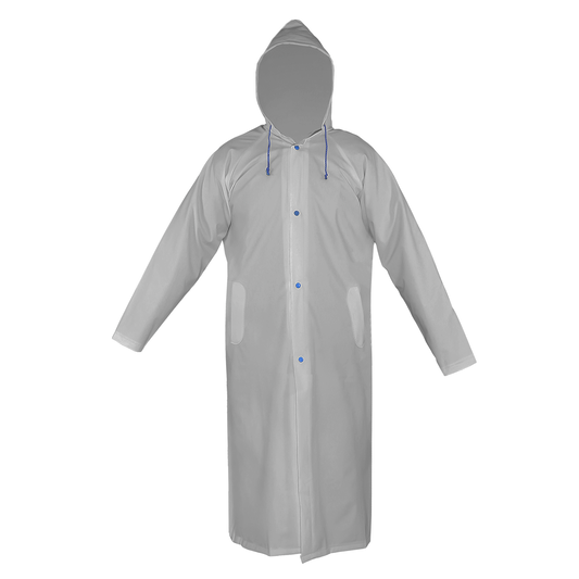Impermeable Ligera Larga Translúcida JYRSA Tipo Gabardina (Copia)
