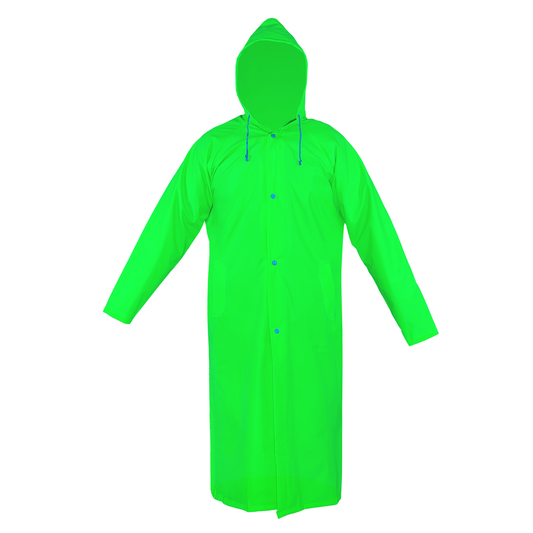 Impermeable Ligera Larga Verde JYRSA Tipo Gabardina