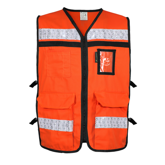 Chaleco de rescatista ligero ECO-2040CR Naranja