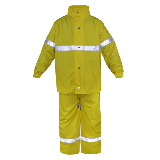 Impermeable Motociclista Amarillo JYRSA (Conjunto)