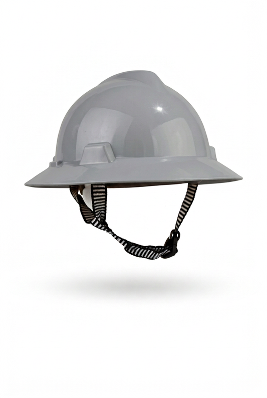 Kit Casco Gris MSA + Barbiquejo Generico