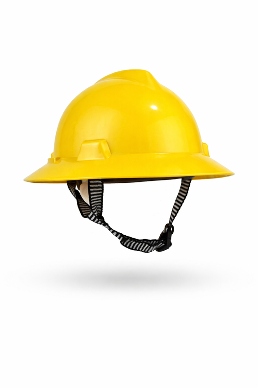 Kit Casco Amarillo MSA + Barbiquejo Generico