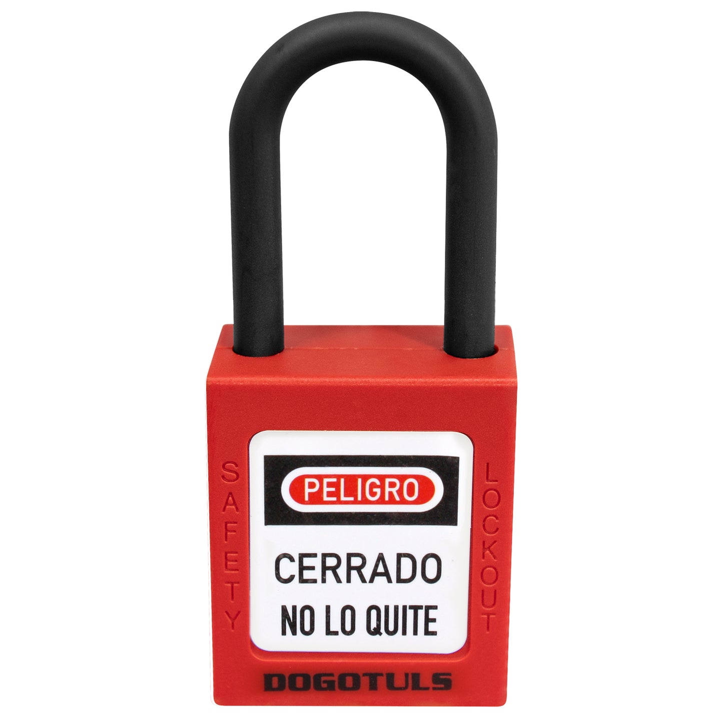 CANDADO BLOQUEO ROJO NY GANCHO NYLON - RL9009