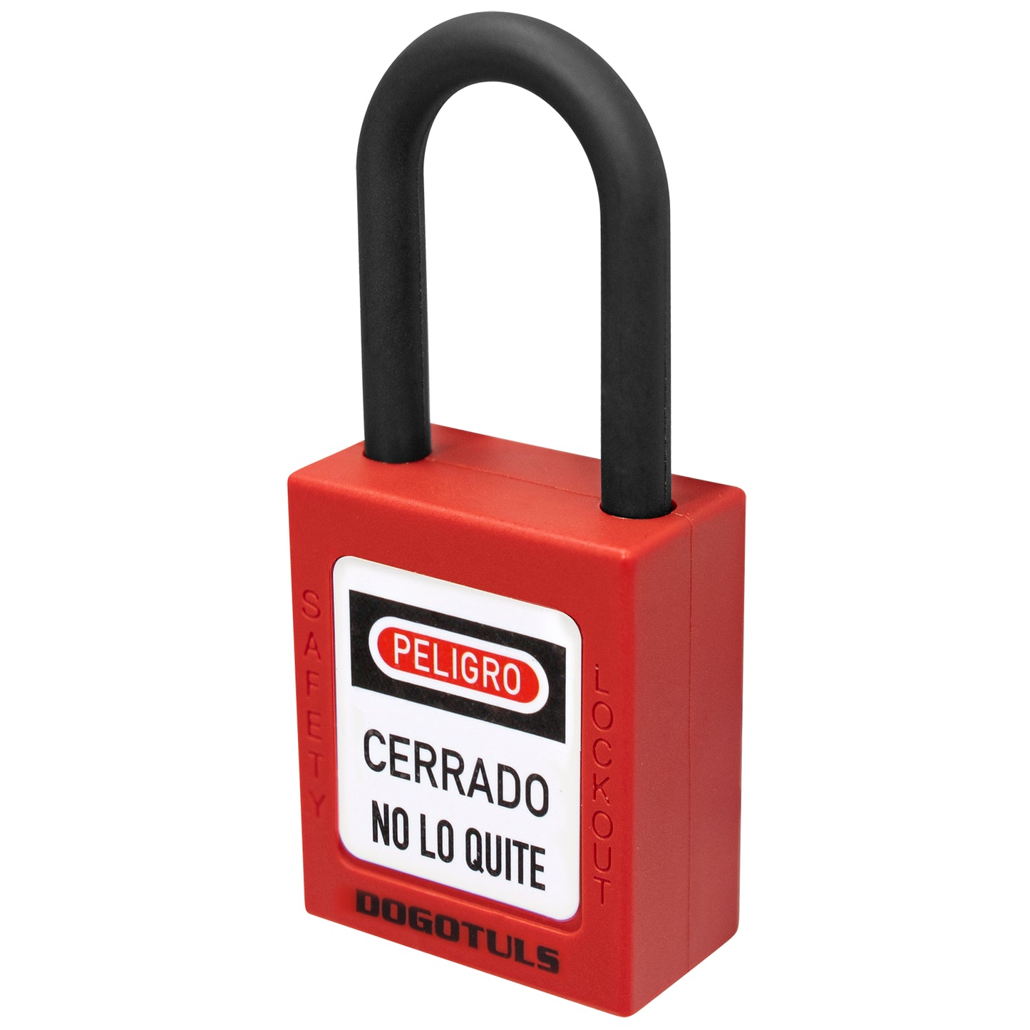 CANDADO BLOQUEO ROJO NY GANCHO NYLON - RL9009