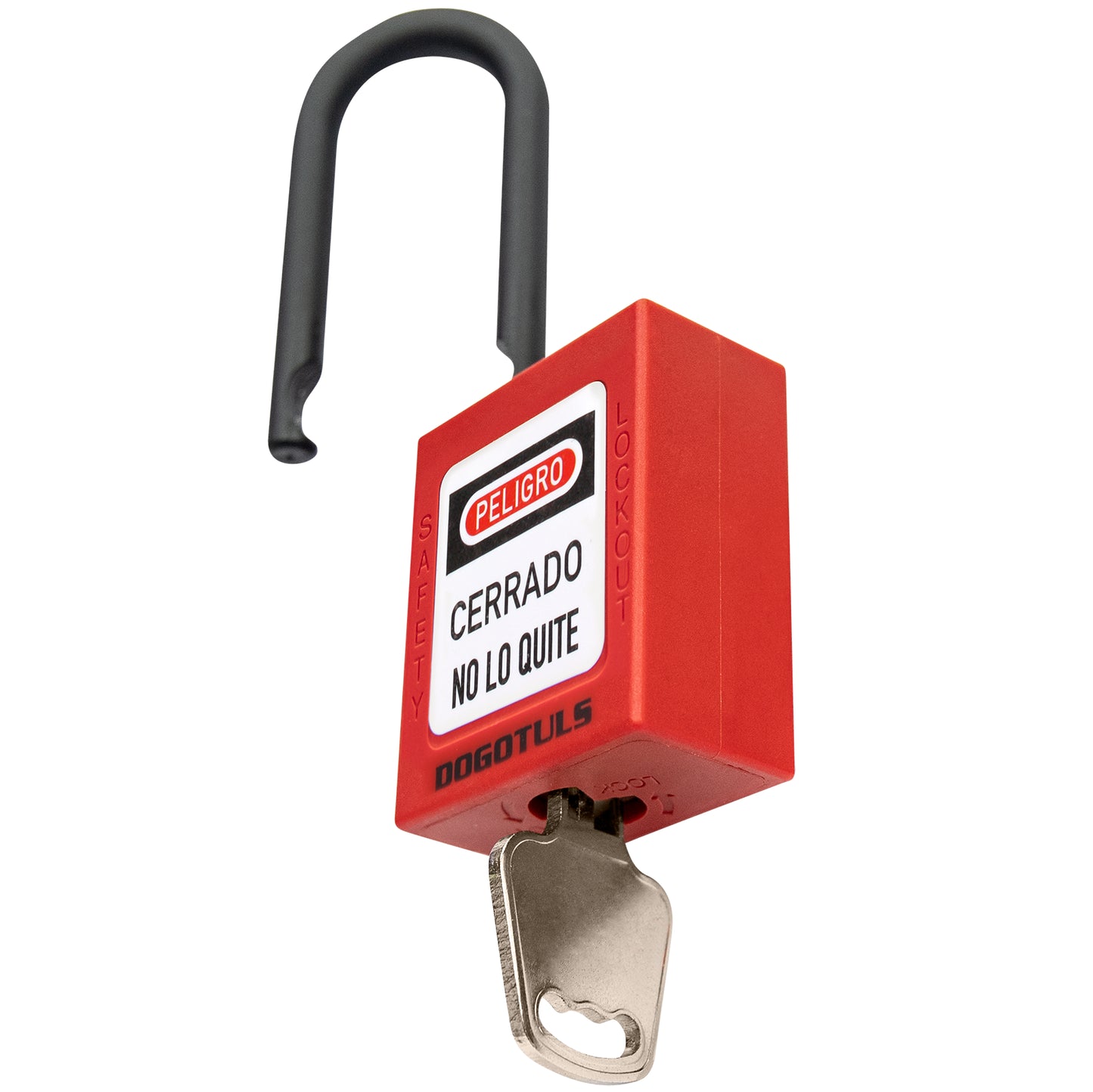 CANDADO BLOQUEO ROJO NY GANCHO NYLON - RL9009