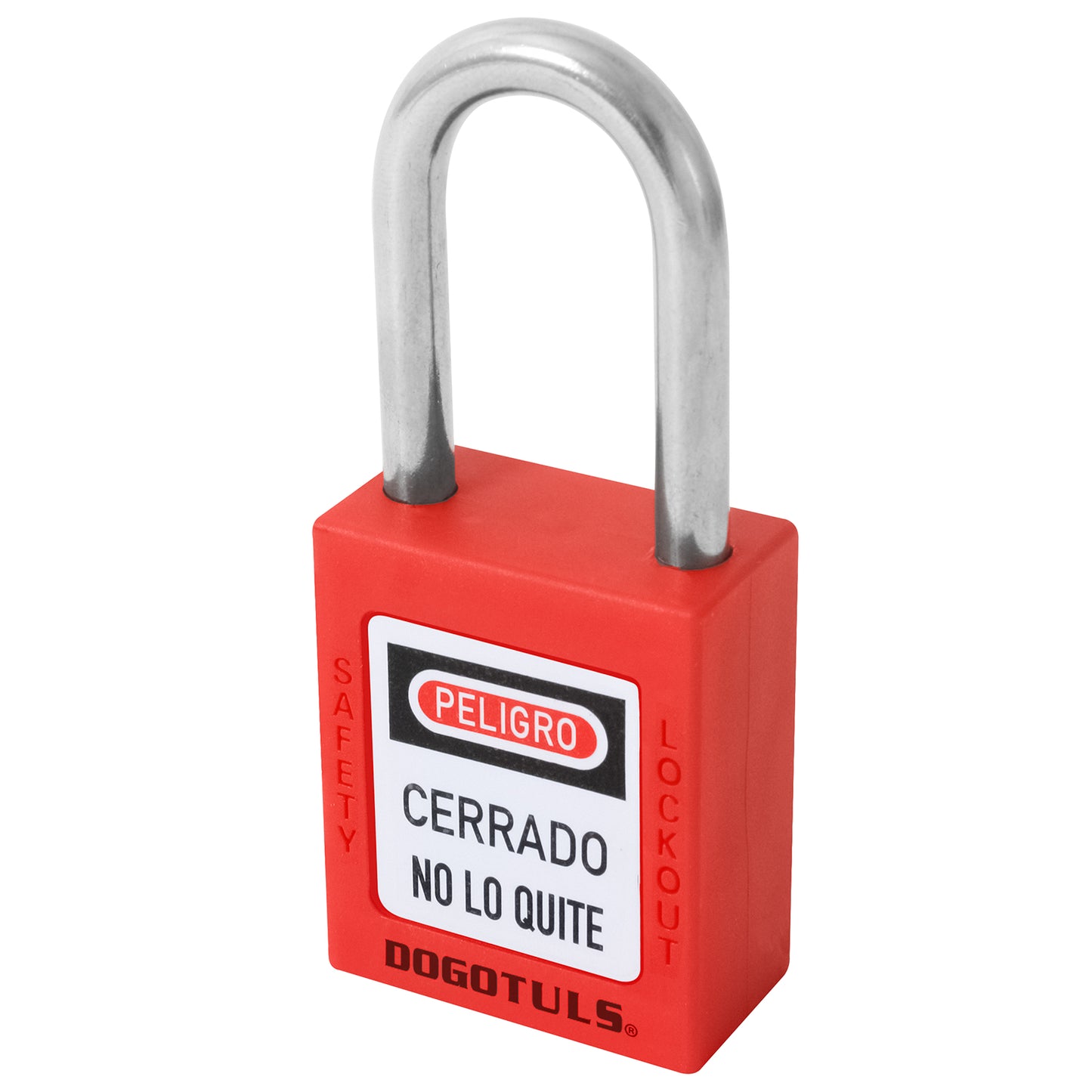 CANDADO BLOQUEO ROJO NY GANCHO ACERO - RL9010