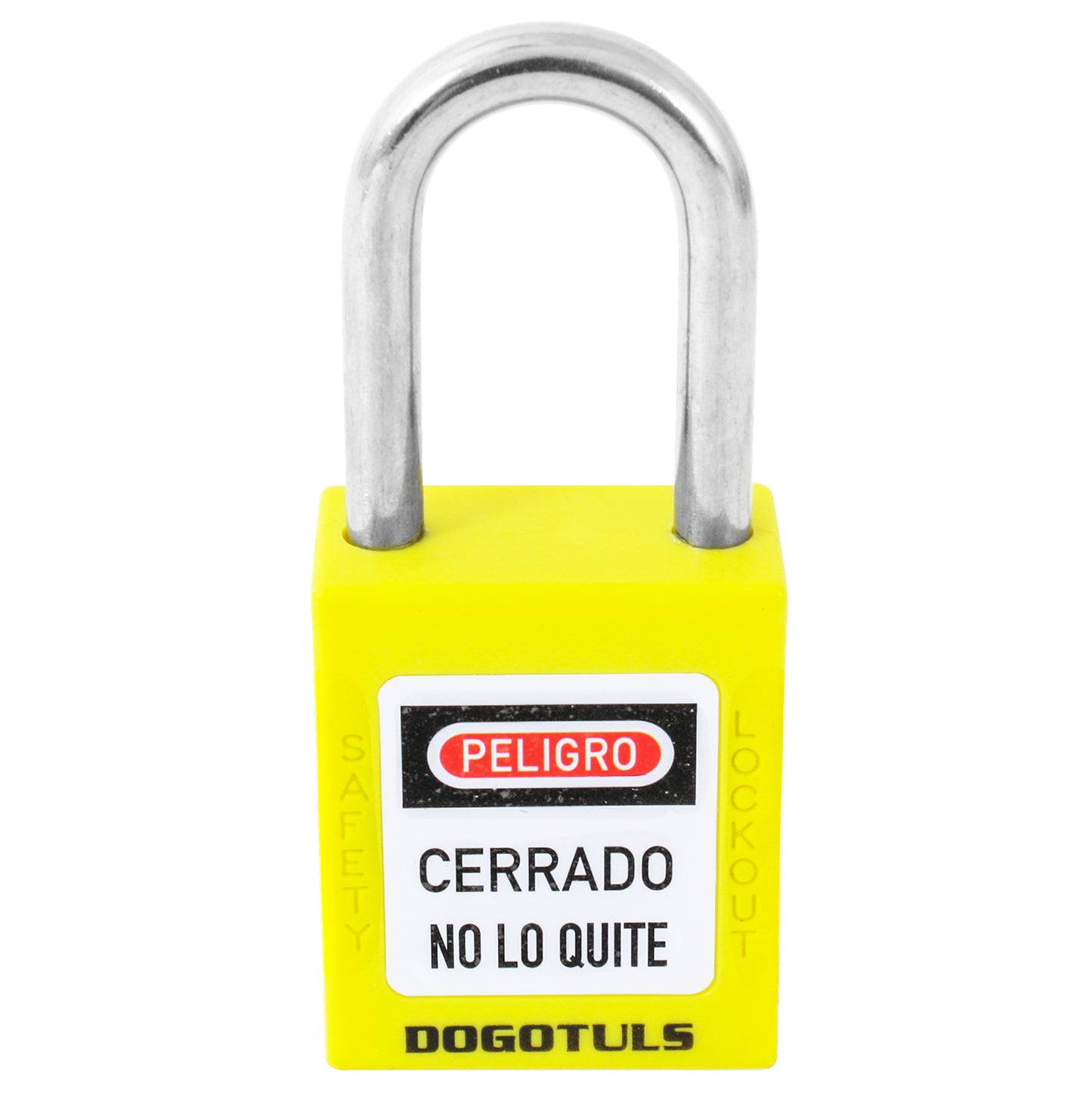 CANDADO BLOQUEO AMARILLO NY GANCHO ACERO - RL9011