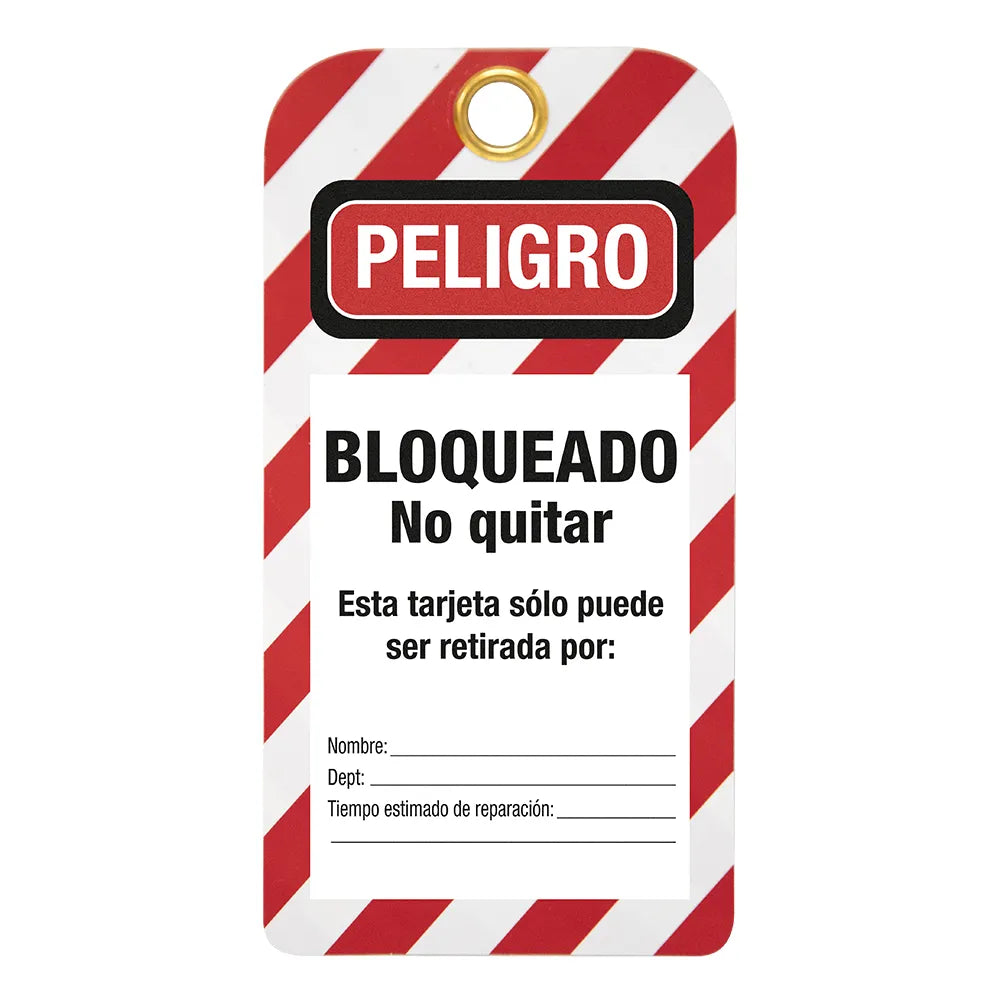 ETIQUETA IDENTIFICACION BLOQUEO (LOTO) - RL9353