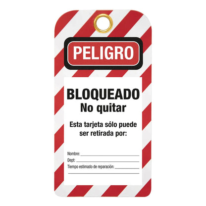 ETIQUETA IDENTIFICACION BLOQUEO (LOTO) - RL9353