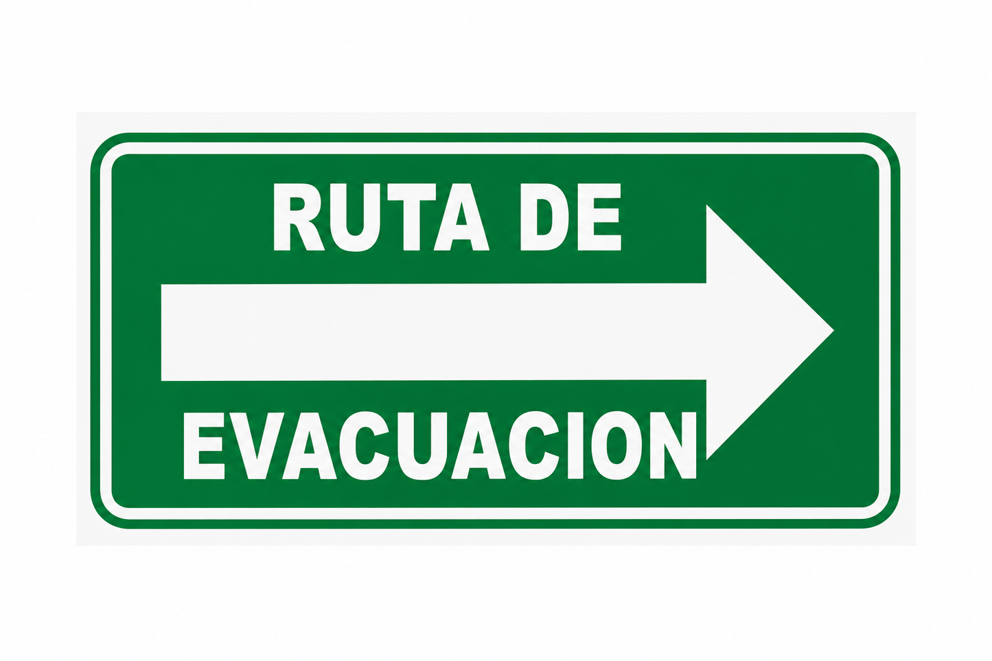 Señalamiento Ruta de Evacuación