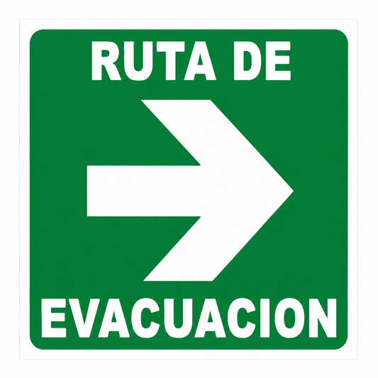 Señalamiento Ruta de Evacuación