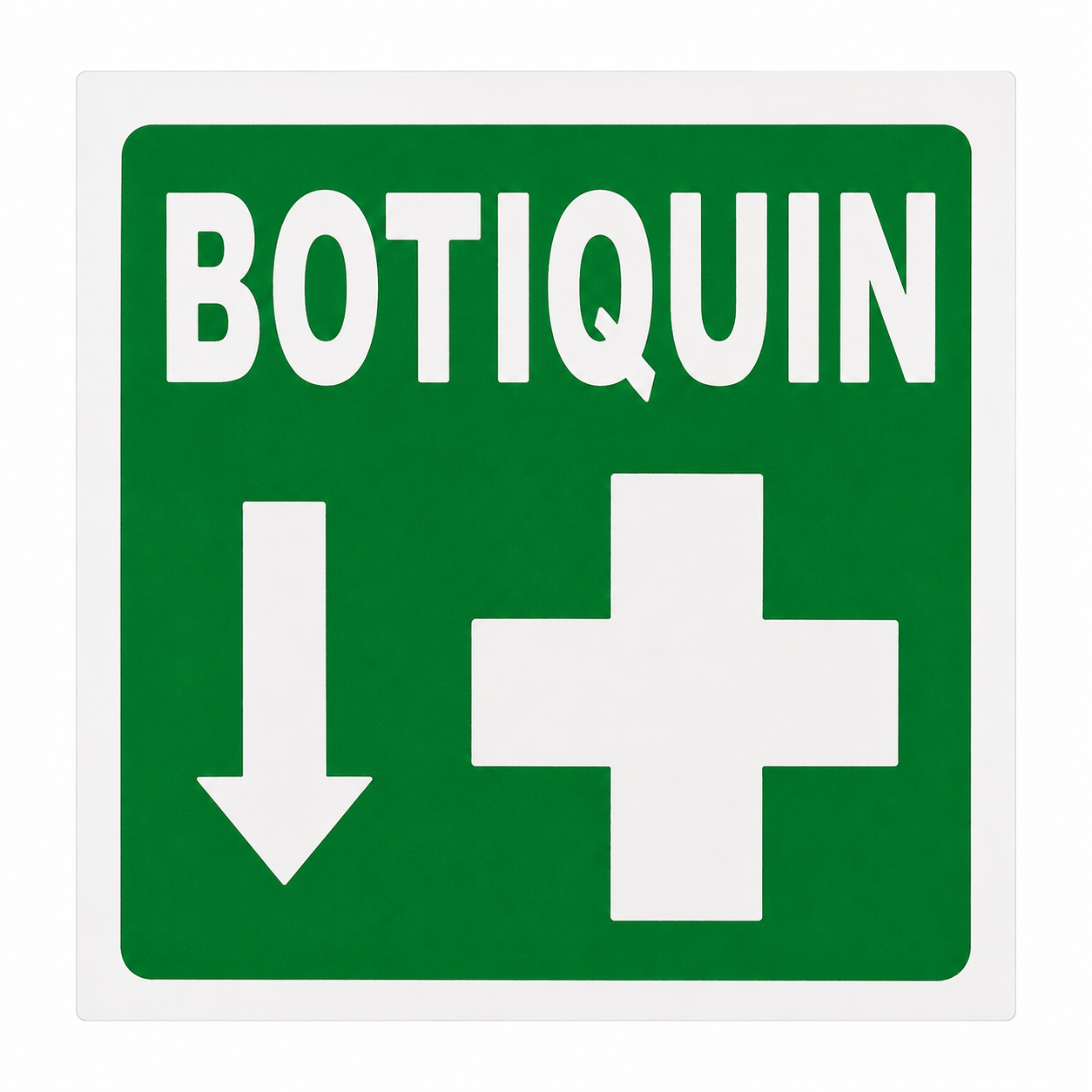Señalamiento de Botiquín