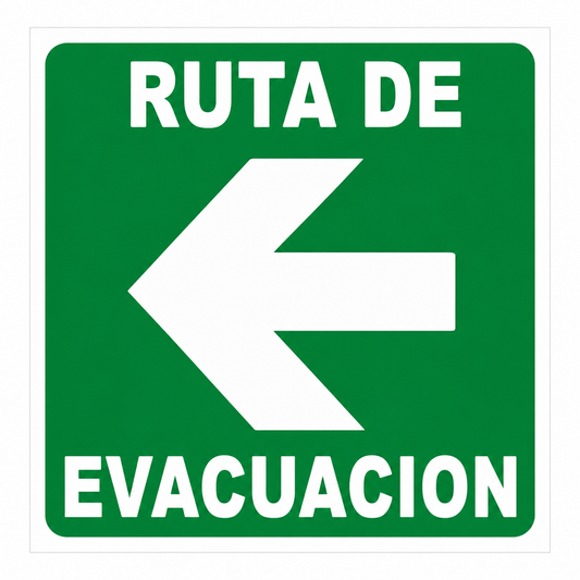 Señalamiento Ruta de Evacuación